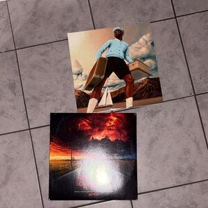 Stranger Things and Tyler the creator Vinyl Record Set